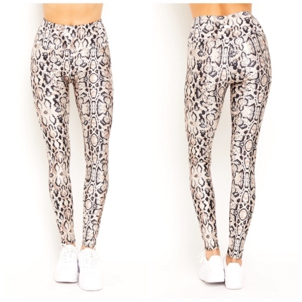 Goldsheep Snake Nude Skin Leggings OH.